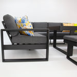 Load image into Gallery viewer, Sallsey Corner Lounge Setting - Storm
