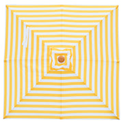 Billy Fresh 2m Timber-Look Aluminium San Remo Umbrella - Yellow