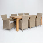 Load image into Gallery viewer, SELINA 220 AMANI DW 9PC DINING
