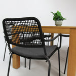 Load image into Gallery viewer, Selina Bahamas 9pc Dining Setting - Black
