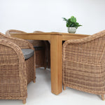 Load image into Gallery viewer, Selina Portland 9pc Dining Setting - Natural
