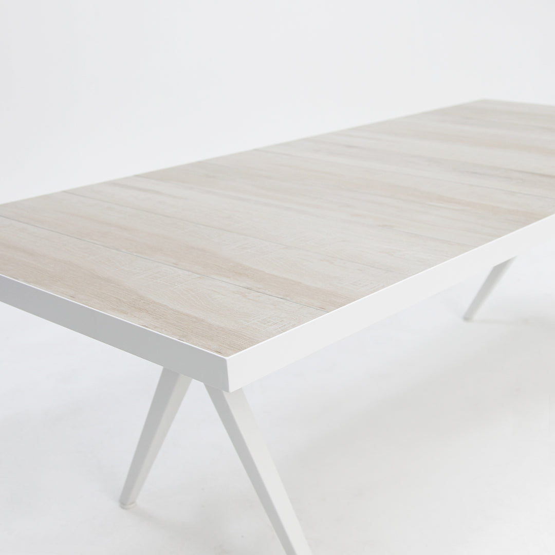 Serenity 220cm Dining Table - White