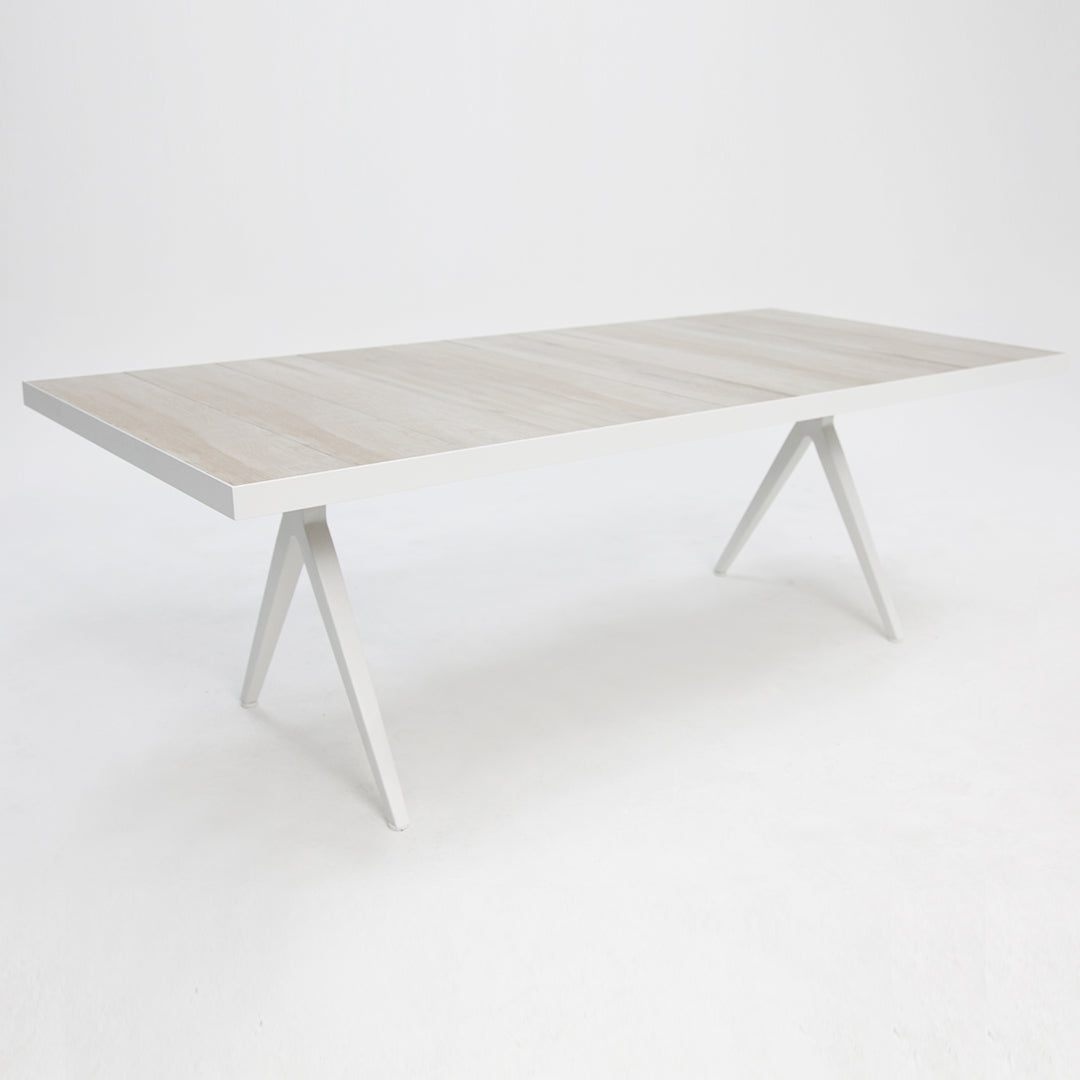Serenity 220cm Dining Table - White