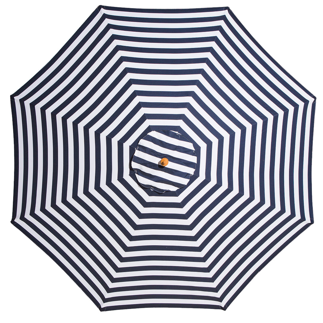 Billy Fresh 3m Bamboo St Tropez Umbrella - Navy