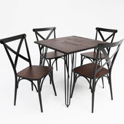 Stockholm Crossback 5pc Dining Setting