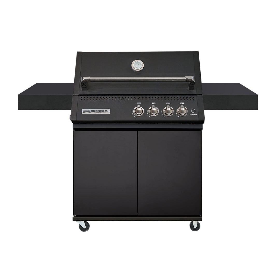 Crossray Xplor 4 Burner BBQ TCX4PL-B - Black