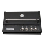 Load image into Gallery viewer, Crossray Xplor 4 Burner In-Built BBQ TCX4FL-B - Black