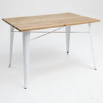 Load image into Gallery viewer, Tolix Elm Double Table - White

