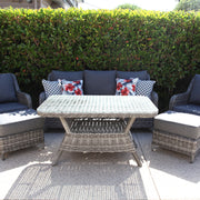 Tortuga Grande 6pc Lounge Setting - Grey