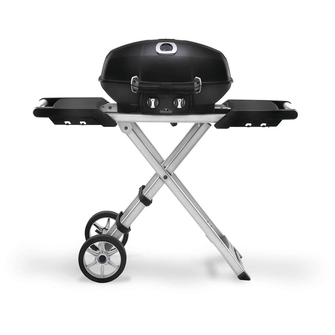 Napoleon Travel Q Pro with Scissor Legs Portable BBQ