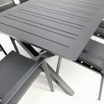 Load image into Gallery viewer, Tyler 11pc Extension Dining Setting - Anthracite
