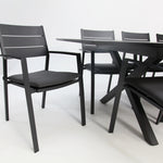 Load image into Gallery viewer, Tyler 11pc Extension Dining Setting - Anthracite
