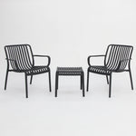 Load image into Gallery viewer, Voyage 3pc Balcony Setting - Gunmetal
