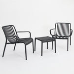 Load image into Gallery viewer, Voyage 3pc Balcony Setting - Gunmetal
