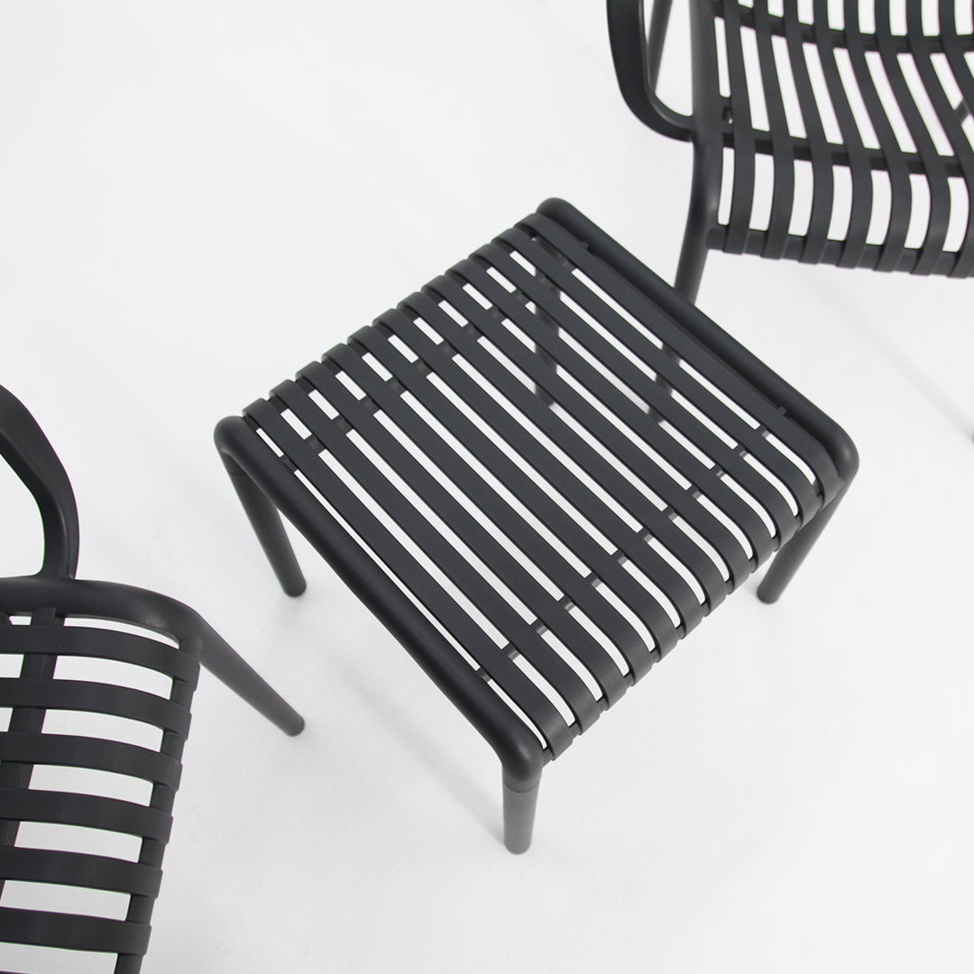 Voyage 3pc Balcony Setting - Gunmetal