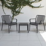 Load image into Gallery viewer, Voyage 3pc Balcony Setting - Gunmetal
