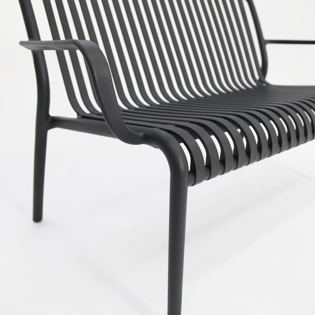 Voyage 4pc Lounge set - Gunmetal
