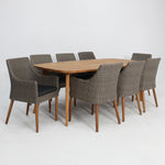 Load image into Gallery viewer, Weston Faro 9pc Dining Setting
