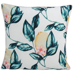 Load image into Gallery viewer, Wild Lemon White 45x45cm Outdoor Cushion
