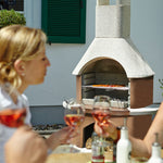 Load image into Gallery viewer, Buschbeck Rondo Fireplace and Pizza Oven - Mocha
