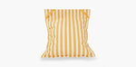 Load image into Gallery viewer, Lazy Days Yellow + White Stripe Floating Beanbag
