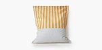 Load image into Gallery viewer, Lazy Days Yellow + White Stripe Floating Beanbag
