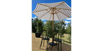 Load image into Gallery viewer, Laid Back Charcoal + White Outdoor Beanbag
