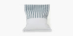 Load image into Gallery viewer, Lazy Days Grey and White Stripe Floating Beanbag
