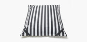 Lazy Days Black + White Stripe Floating Beanbag