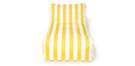 Load image into Gallery viewer, Laid Back Yellow + White Outdoor Beanbag
