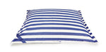 Load image into Gallery viewer, Lazy Days Blue + White Floating Beanbag

