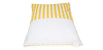 Load image into Gallery viewer, Lazy Days Yellow + White Floating Beanbag
