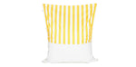 Load image into Gallery viewer, Lazy Days Yellow + White Floating Beanbag
