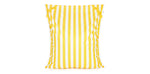 Load image into Gallery viewer, Lazy Days Yellow + White Floating Beanbag
