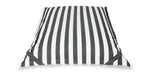 Load image into Gallery viewer, Lazy Days Charcoal + White Floating Beanbag
