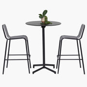 Bistro 3pc Bar Setting - Black