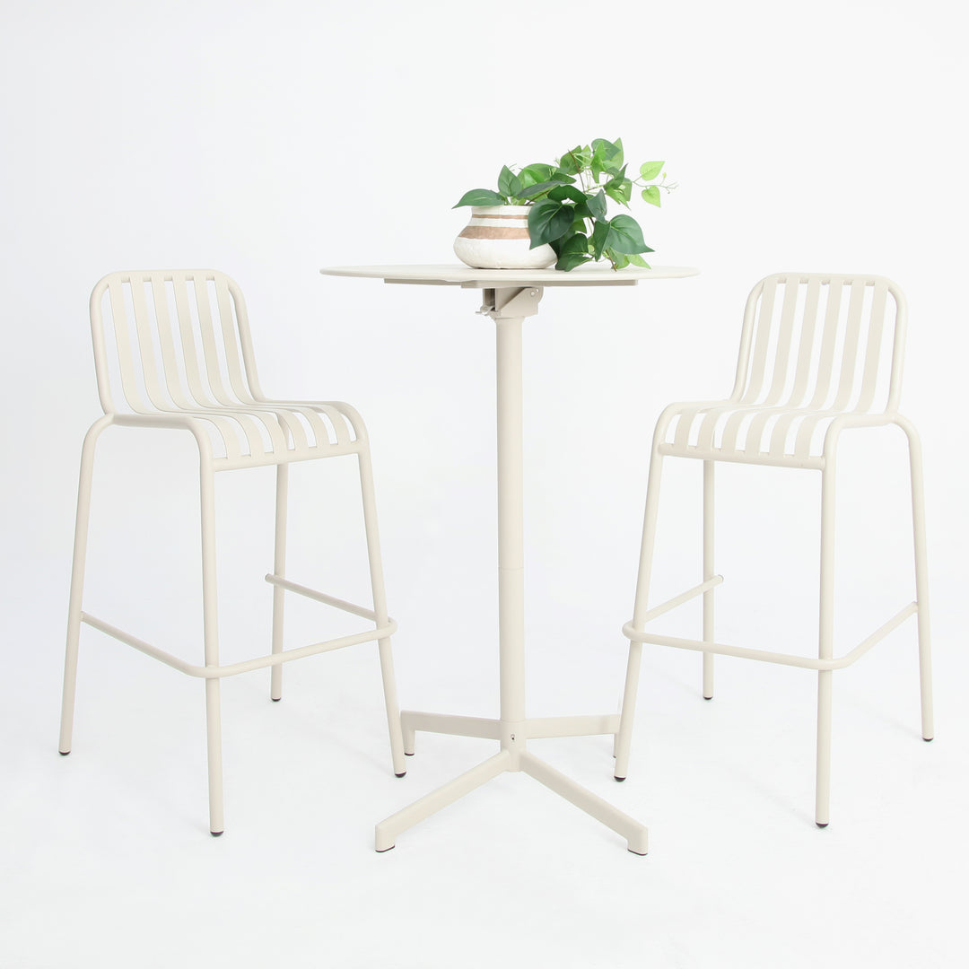 Bistro 3pc Bar Setting - Beige