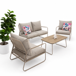Load image into Gallery viewer, Archer 4pc Lounge Setting