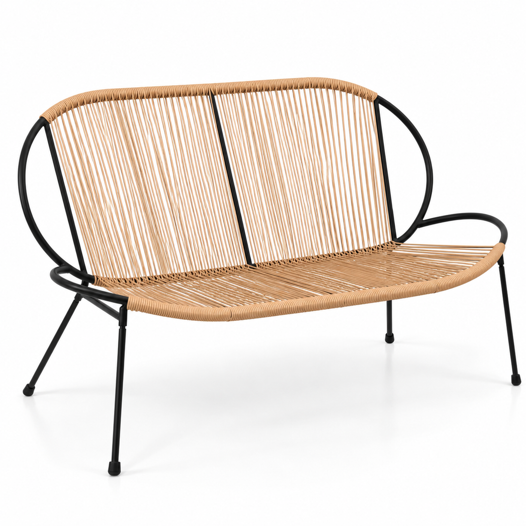 Cleo 5pc Steel Balcony Setting - Natural