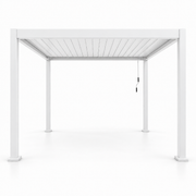 3x3 Aluminium Pergola White
