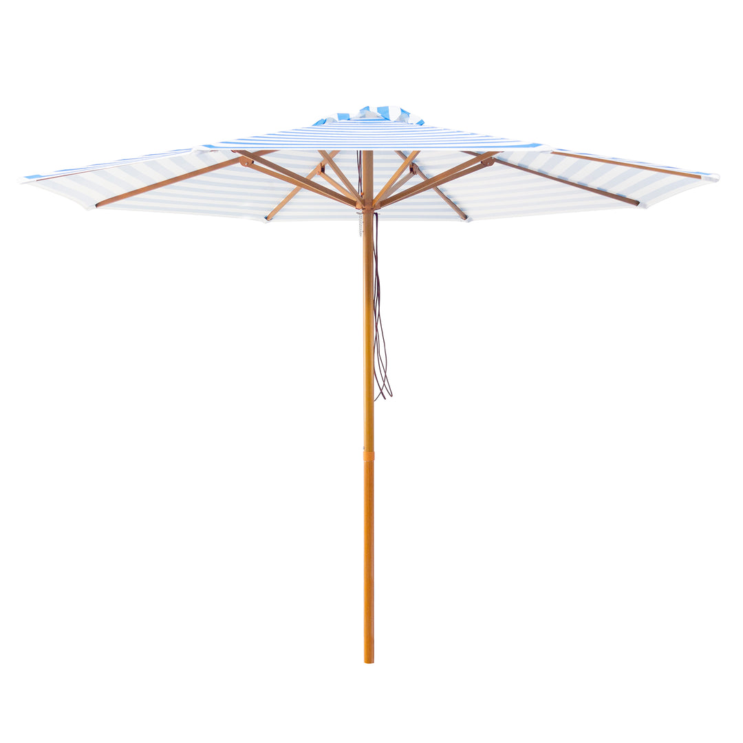 Billy Fresh 3m Aluminium Byron Bay Umbrella - Blue