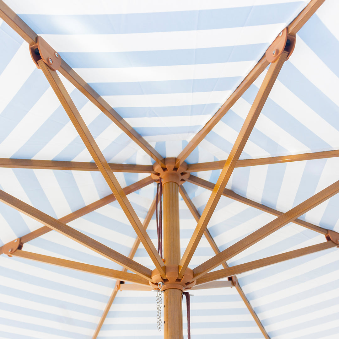 Billy Fresh 3m Aluminium Byron Bay Umbrella - Blue