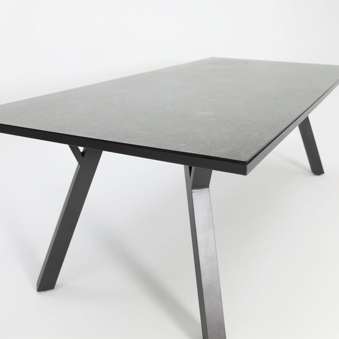 Athena Table Anthracite dark grey ceramic top