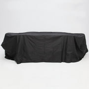 Odie Home Premium Large Rectangular Cover 9pc Dining - Black