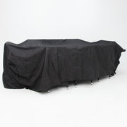 Odie Home Premium 9pc Dining Setting Cover - Black