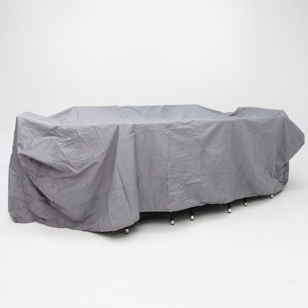 Odie Home Premium 9pc Dining Setting Cover - Grey