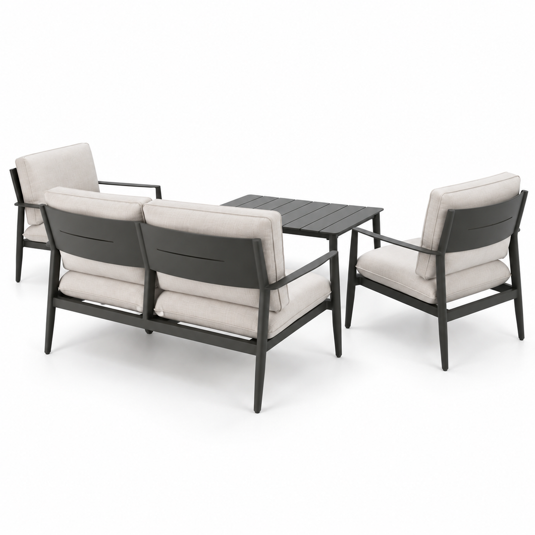 Becall 4pc Lounge Setting