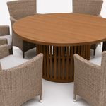 Load image into Gallery viewer, Cairns Amani 7pc Dining Setting - Driftwood