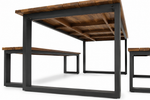 Load image into Gallery viewer, Richmond 3pc Dining Setting - Gunmetal