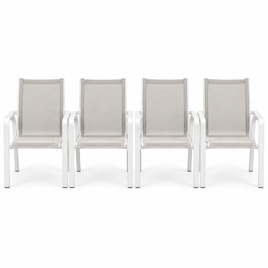 Alexi Dining Chair Set of 4 - White